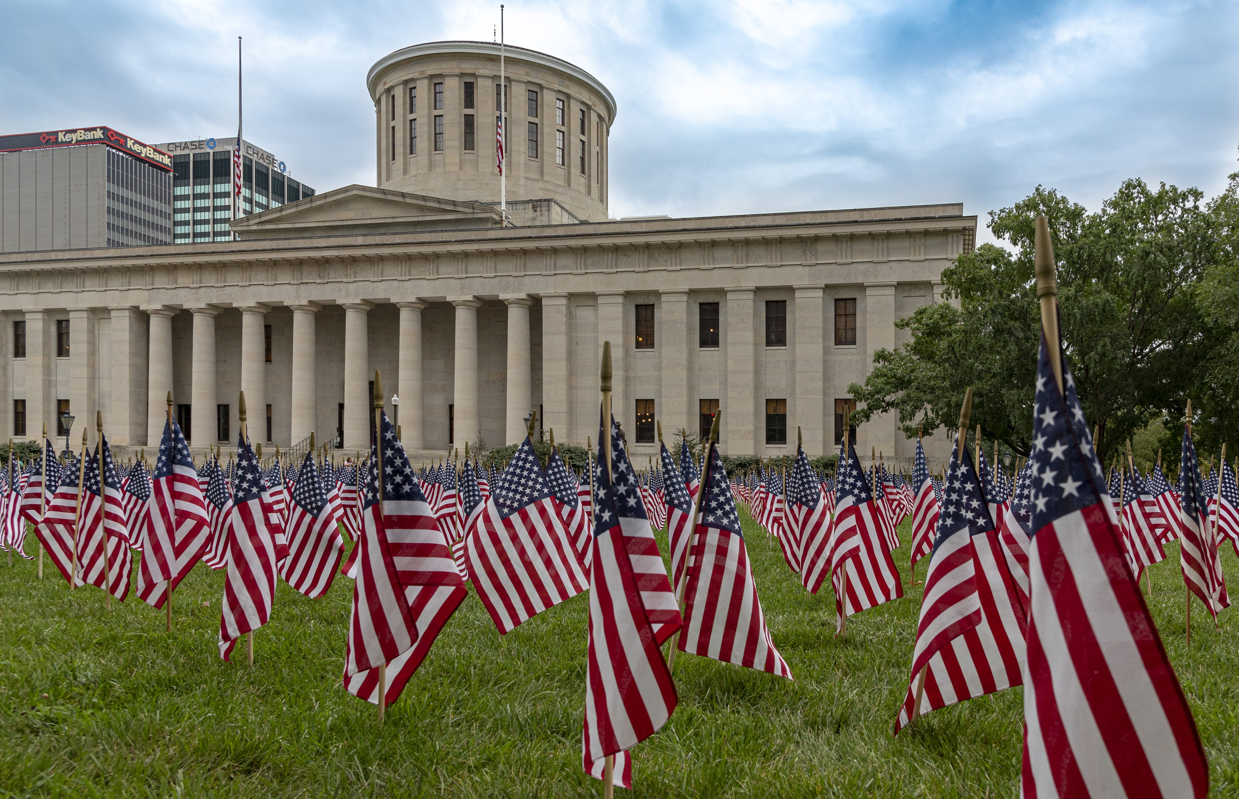 Ohio State House on 9-11